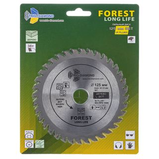 Диск пильный 125*22,23*36Т