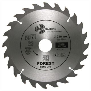 Диск пильный 210*32/30*24Т