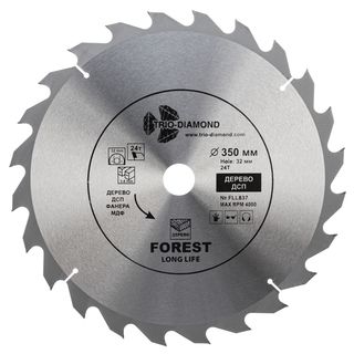Диск пильный 350*32*24Т