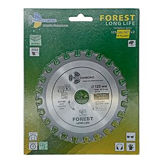 Диск пильный 125*22,23/16*24Тх2