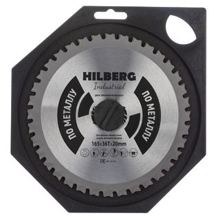 Диск пильный Hilberg Industrial Металл 165*20*36Т