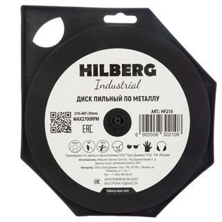Диск пильный Hilberg Industrial Металл 210*30*48Т