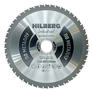Диск пильный Hilberg Industrial Металл 216*30*48Т