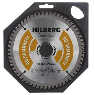 Диск пильный Hilberg Industrial Ламинат 180*20*60Т