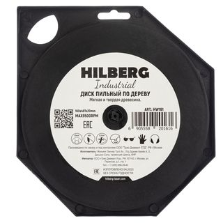 Диск пильный Hilberg Industrial Дерево 160*20*48Т