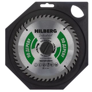 Диск пильный Hilberg Industrial Дерево 160*20*48Т