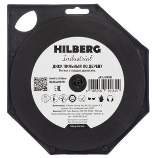 Диск пильный Hilberg Industrial Дерево 180*20/16*48Т