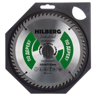 Диск пильный Hilberg Industrial Дерево 200*30*60Т