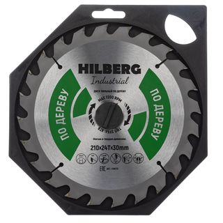 Диск пильный Hilberg Industrial Дерево 210*30*24Т