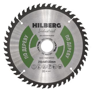 Диск пильный Hilberg Industrial Дерево 216*30*48Т