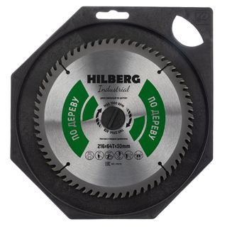 Диск пильный Hilberg Industrial Дерево 216*30*64Т