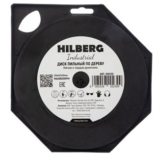 Диск пильный Hilberg Industrial Дерево 230*30*24Т
