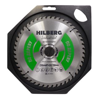 Диск пильный Hilberg Industrial Дерево 230*32/30*48Т