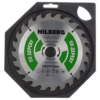 Диск пильный Hilberg Industrial Дерево 235*30*24Т