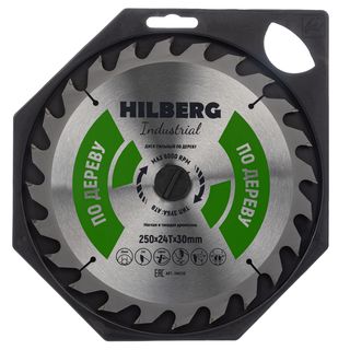 Диск пильный Hilberg Industrial Дерево 250*30*24Т