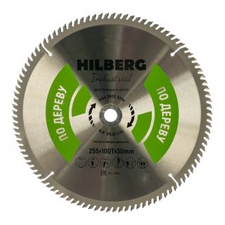 Диск пильный Hilberg Industrial Дерево 255*30*100Т