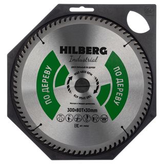 Диск пильный Hilberg Industrial Дерево 300*30*80Т