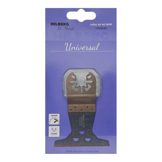 Полотно пильное погружное универсальное Hilberg Bi-M 65*40*18TPI
