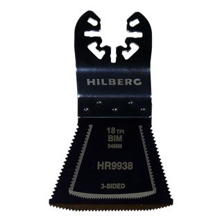 Полотно пильное погружное универсальное Hilberg Bi-M Cobalt 8%, 54*40*18TPI