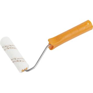 Мини-валик STAYER "MASTER" МИКРОВОЛОКНО малярный в сборе, ворс 9мм, 15х110мм, 03-0504-11