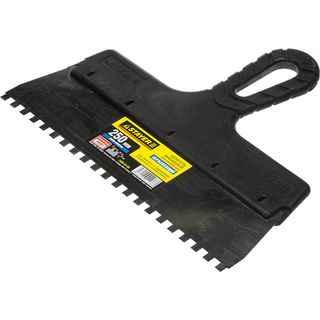 Шпатель STAYER "PROFESSIONAL" нерж., зубчатый , 250мм, зуб 6х6мм, 1009-25-06