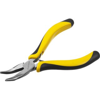 Тонкогубцы изогнутые STAYER TopGrip 2218-3, 120мм, 2218-3_z02