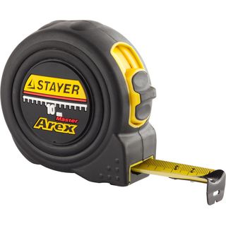 Рулетка STAYER "PROFI" AREX, упрочненное полотно, 10м/25мм, 3410-10_z01