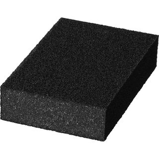 Губка шлифовальная STAYER Master, 4 стороны, оксид алюминия, Р180, 100x68x26мм, 3560-3