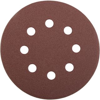 Круг STAYER "PROFI" из абразивной бумаги перфорированный, 125мм/ №80, 5шт, 3580-125-080