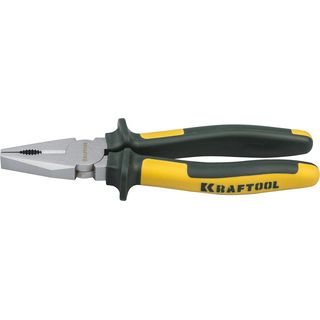 Плоскогубцы KRAFTOOL"KRAFT-MAX"комб,Cr-Mo 180мм, 22011-1-18