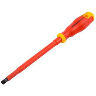 Отвертка STAYER "PROFI" "ELECTRO" диэлектрическая до 1000В, SL 8,0 х 175 мм, 25141-08-17