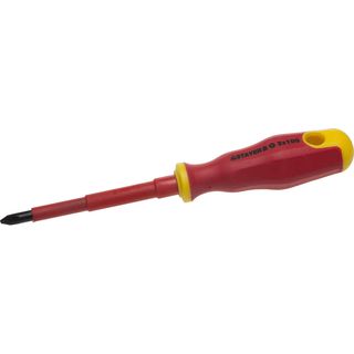 Отвертка STAYER "PROFI" "ELECTRO" диэлектрическая до 1000В, PH № 2 х 100мм, 25142-2-10
