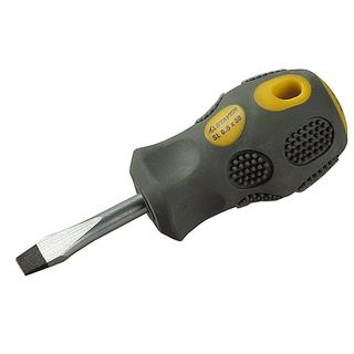 Отвертка STAYER "PROFESSIONAL" "MAX-GRIP" слесарная, Cr-V, намагниченная, SL 6,5х38мм, 2580-38-6.0 G