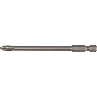 Биты KRAFTOOL "ЕХPERT" торсионные кованые, Cr-Mo сталь, E 1/4", PH2, 100мм, 1шт, 26121-2-100-1