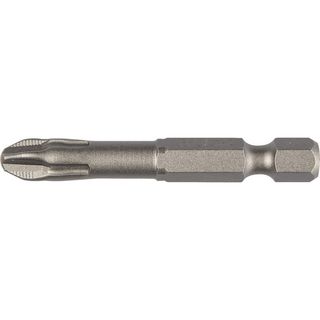 Биты KRAFTOOL "ЕХPERT" торсионные кованые, Cr-Mo сталь, E 1/4", PZ3, 50мм, 2шт, 26123-3-50-2