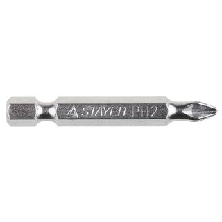 Биты STAYER, хвостовик E 1/4", система NSS, PH №2, 50мм, 10шт, 26209-2-50-10