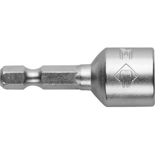 Биты ЗУБР "МАСТЕР" с торцовой головкой, магнитные, Cr-V, E 1/4", 13х45мм (2шт), 26392-13-02