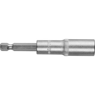 Бита KRAFTOOL с торцовой головкой, удлиненная, Cr-V, хвостовик E1/4", 10мм, 26396-10
