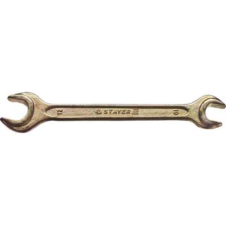 Ключ STAYER "MASTER" гаечный рожковый, 10х12мм, 27038-10-12