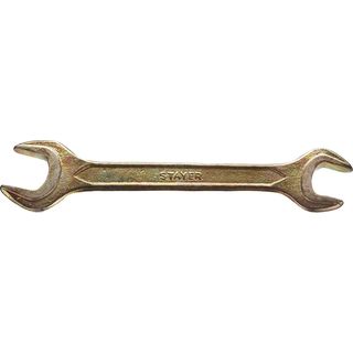 Ключ STAYER "MASTER" гаечный рожковый, 17х19мм, 27038-17-19
