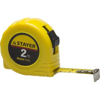 Рулетка STAYER "МASTER" "MaxTape", 2м/16мм, 34014-02-16