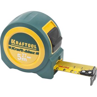 Рулетка KRAFTOOL "Kraft-Max" 5м/27мм, 34127-05-27