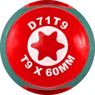 Отвертка стержневая TORX® ANTI-SLIP GRIP, T9x60