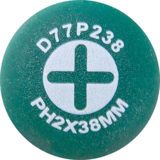 Отвертка стержневая крестовая ANTI-SLIP GRIP, PH2х38 мм