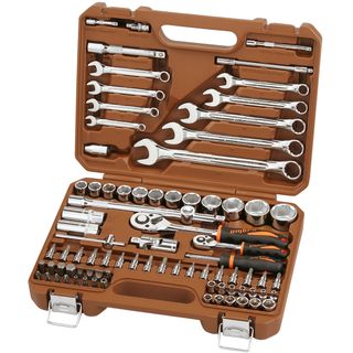 Набор инструмента универсальный 1/4", 1/2"DR, 82 предмета