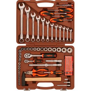 Набор инструмента универсальный 1/4", 1/2"DR, 88 предметов