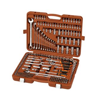 Набор инструмента универсальный 1/4", 3/8", 1/2"DR, 216 предметов