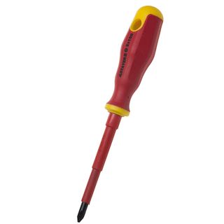 Отвертка STAYER "PROFI" "ELECTRO" диэлектрическая до 1000В, PH № 0 х 60мм, 25142-0-06