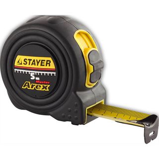 Рулетка STAYER "PROFI" AREX, упрочненное полотно, 5м/25мм, 3410-05-25_z01