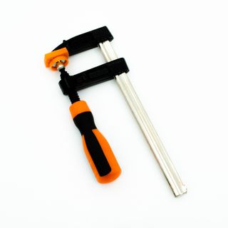 Струбцина Bohrer F-тип 250x50мм (двухкомпонентная рукоятка)